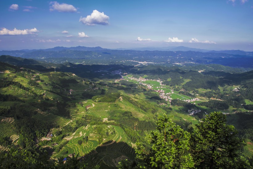 湖南紫鹊界梯田风景图片(10张)