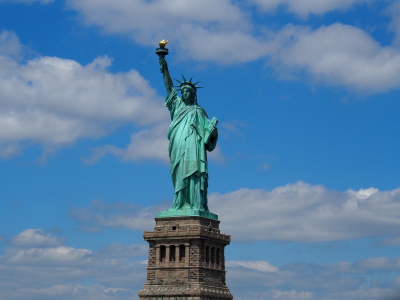 纽约自由女神像图片(15张)