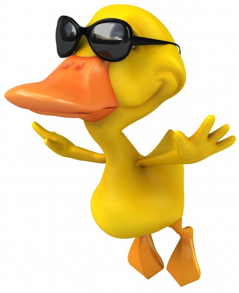 3D小黄鸭图片(10张)