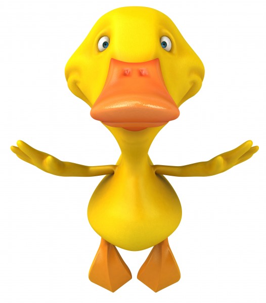 3D小黄鸭图片(10张)
