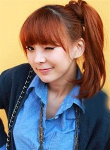 最新韩式发型设计图片 扎发烫发任你选[4P]
