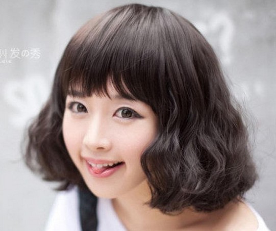 2014最新韩式短发蛋卷头,款款可爱[5P]