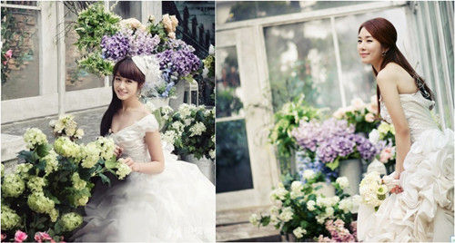 韩式唯美新娘发型图片 韩国当红女星示范[4P]