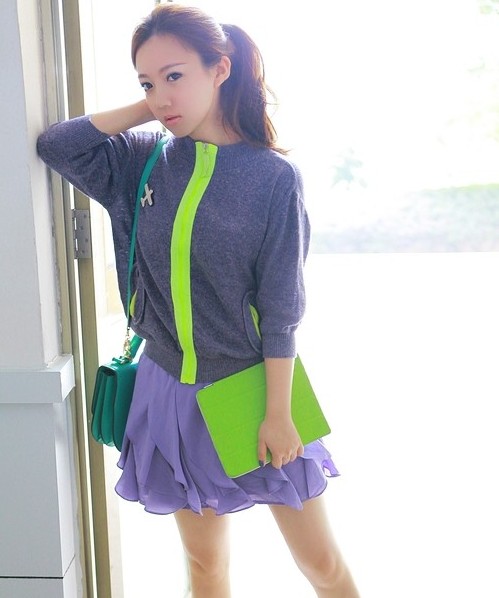 好看的韩式马尾发型扎法 小女生最爱[10P]