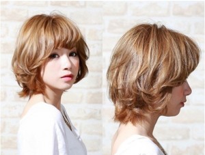 亚麻色头发图片女生短发[7P]