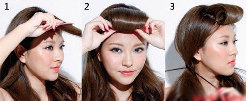 适合约会的韩式简单发型教程[5P]