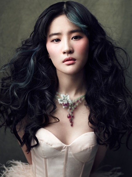 刘亦菲古装发型 小龙女发型美到让人无法呼吸[9P]
