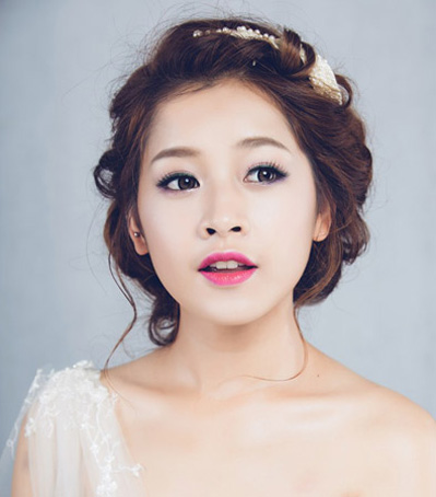 最新韩式新娘发型图片大全[15P]