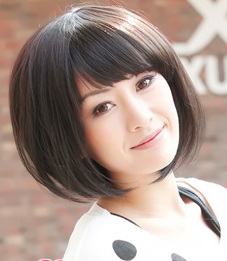干练甜美首选短直发梨花头[4P]