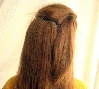 漂亮中长发韩式编发图解[8P]