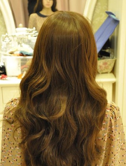 韩式公主发型扎法图解 半扎发更甜美[12P]