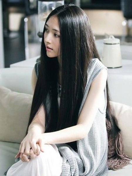 当红女星教你玩转长直发发型[10P]