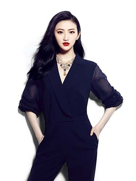 图说景甜发型进化史 从清新俏皮到优雅性感[12P]