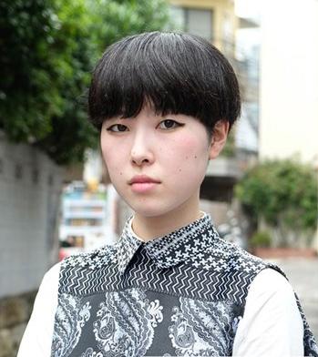街拍日本女生新潮发型图片[7P]