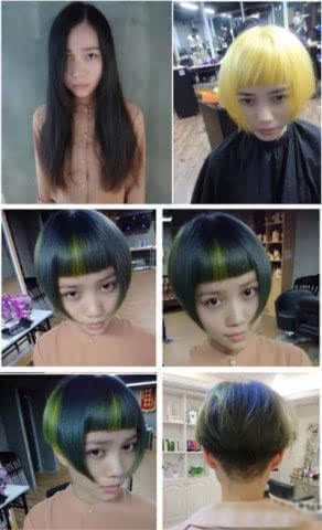 女生剪短发的好处图解 变年轻……[12P]