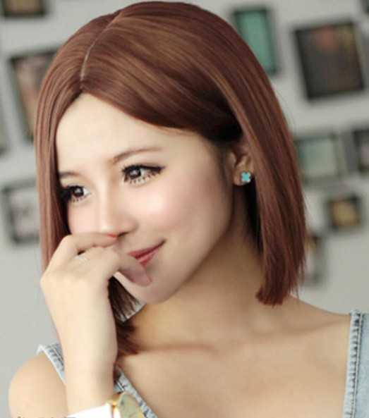 韩式波波头短发发型图片女[5P]