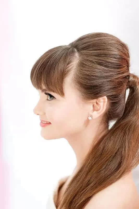 新娘马尾怎么扎好看图集[15P]