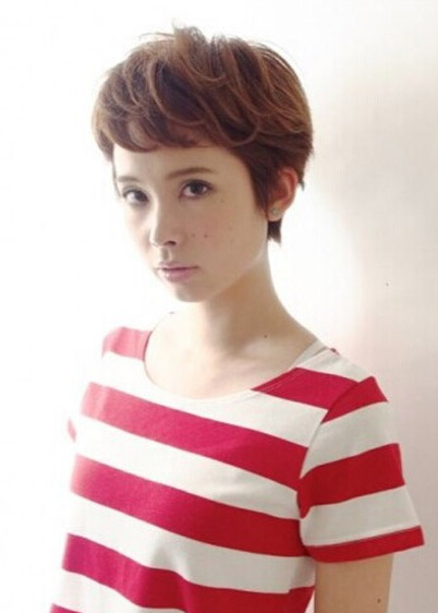 女生短发刘海怎么弄好看[10P]