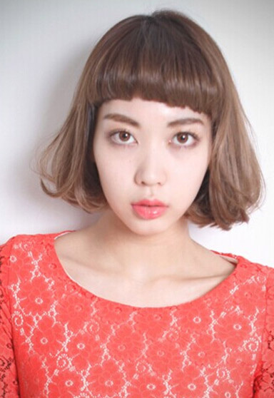女生短发刘海怎么弄好看[10P]
