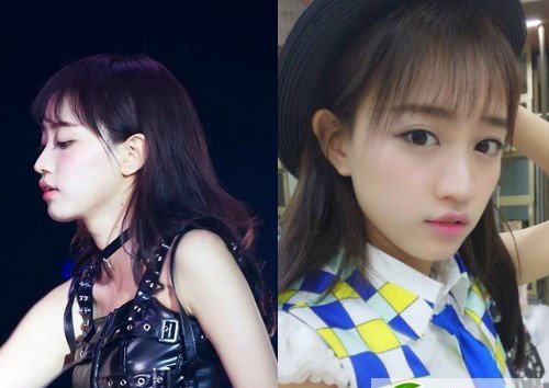 SNH48超萌刘海发型 鞠婧祎赵嘉敏刘海发型图片