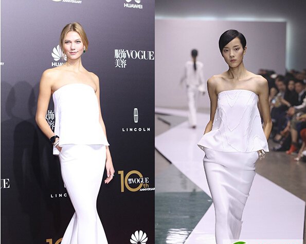 Vogue中国十周年庆典 众女星携华丽造型闪亮登场