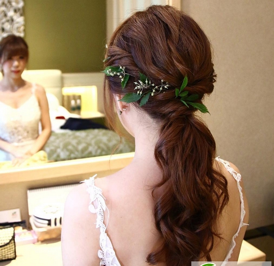 韩式新娘美发图片 时尚新娘发型图片大全