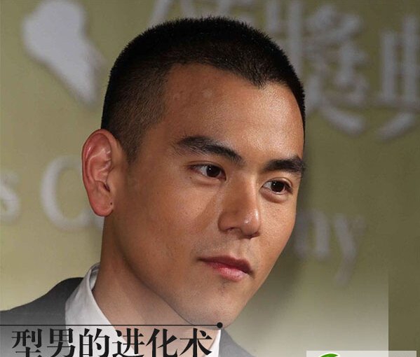 男生圆寸头发型 刚毅成熟稳重魅力没法挡