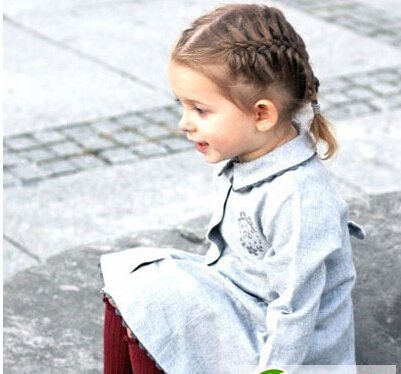 欧美风女童发型 从发型上培养小孩的异域风情