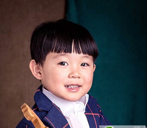 幼儿园男孩发型图片