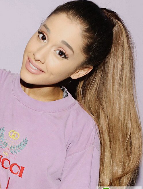 Ariana Grande马尾怎么扎？新单宣传照变奶奶灰