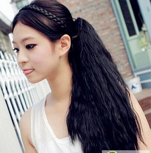 韩式女生烫发发型 锡纸烫发型甜美减龄