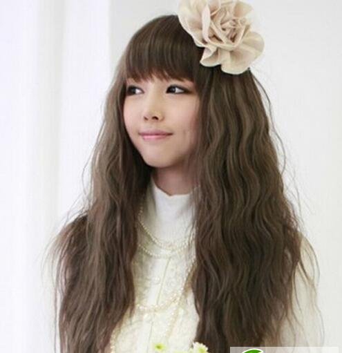 韩式女生烫发发型 锡纸烫发型甜美减龄