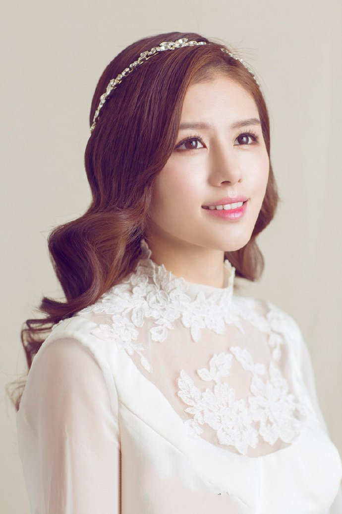 唯美优雅韩式新娘，脱离了浓墨重彩，