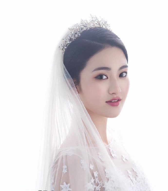 清新唯美的韩式新娘造型图片欣赏