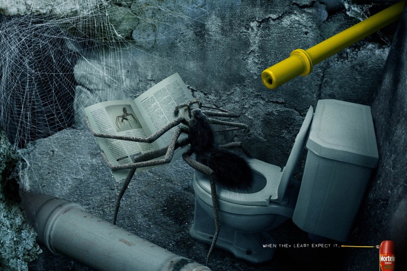 全方位杀虫剂广告创意图片(2张)