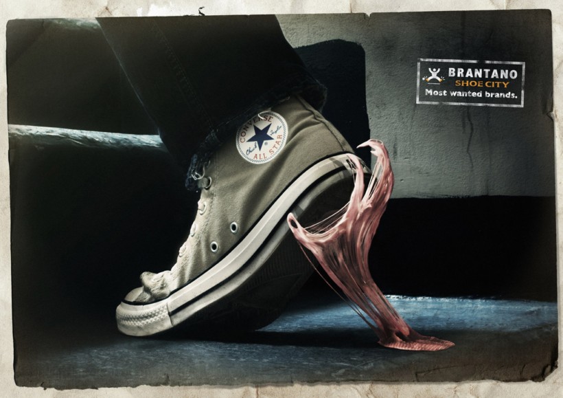 鞋的创意海报图片(5张)