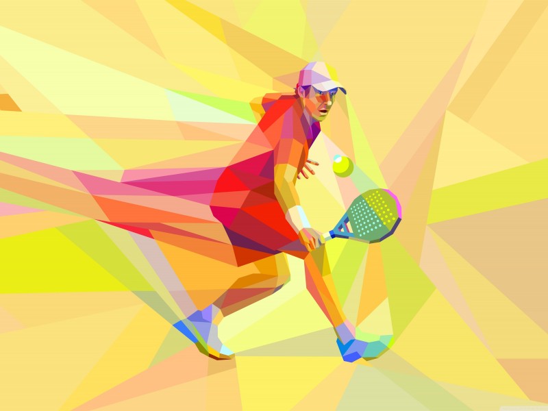 炫彩网球运动电脑设计图片(11张)