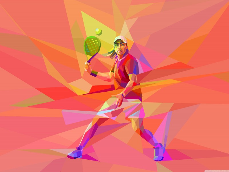 炫彩网球运动电脑设计图片(11张)
