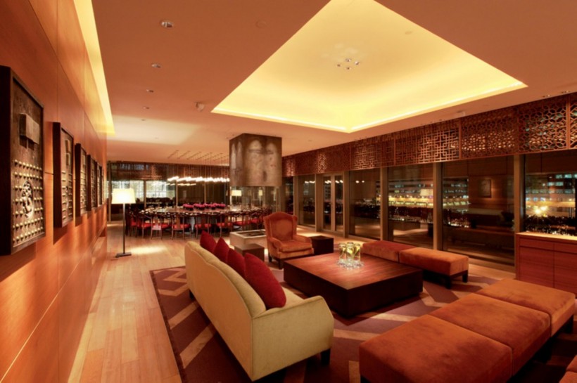 北京主席台餐厅装修设计图片(8张)