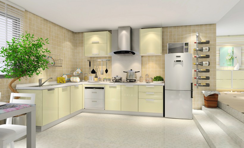 现代厨房装修设计图片(10张)
