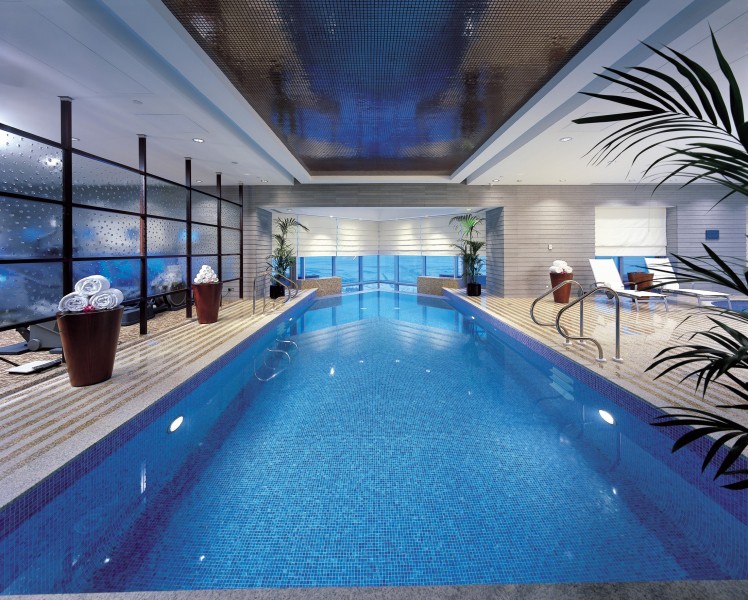 迪拜香格里拉大酒店休闲泳池图片(12张)