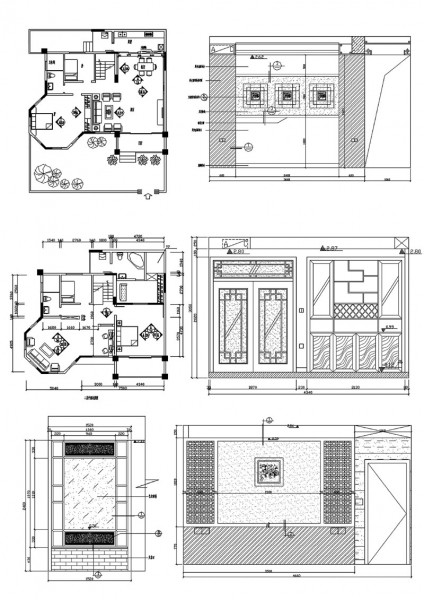 复式住宅设计案例图片(4张)