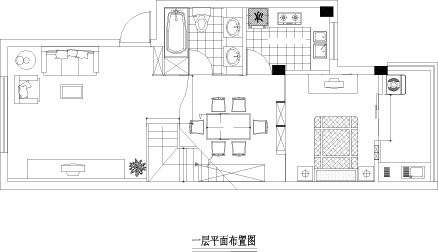 古朴温情-阳明花园室内装修图片(9张)