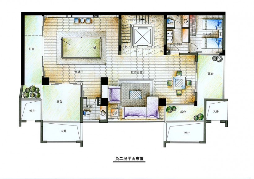 广州颐和高尔夫庄园B区A型别墅样板房图片(40张)