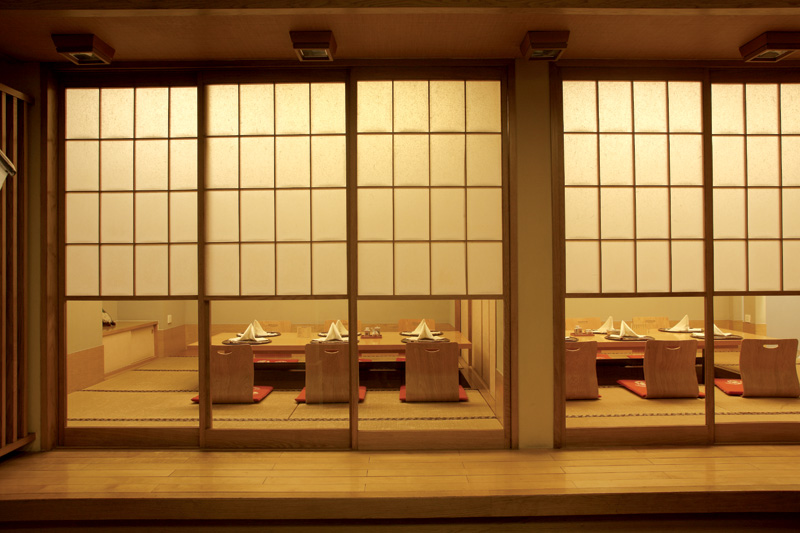 花筐日本餐厅装潢设计图片(11张)