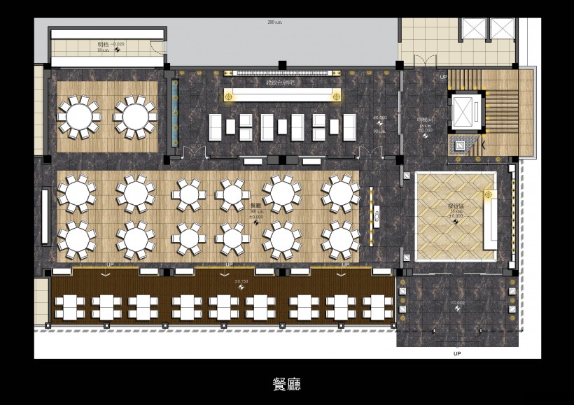 梁志天--成都宽窄巷子项目中餐厅概念设计图片(49张)