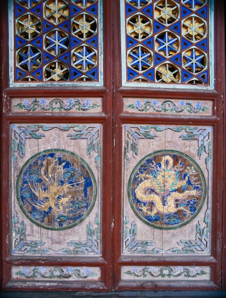传统建筑门饰艺术图片(16张)