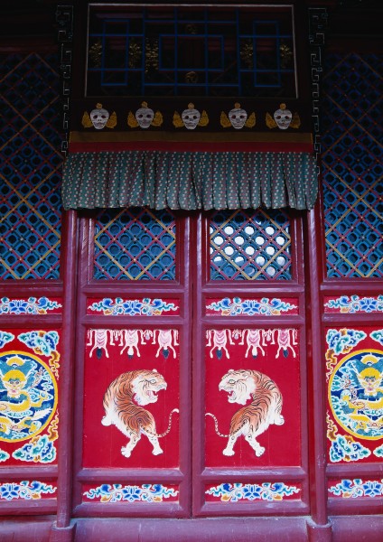 传统建筑门饰艺术图片(16张)
