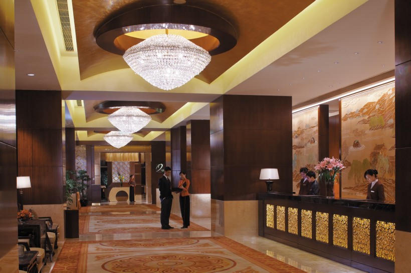 温州香格里拉大酒店大堂图片(3张)