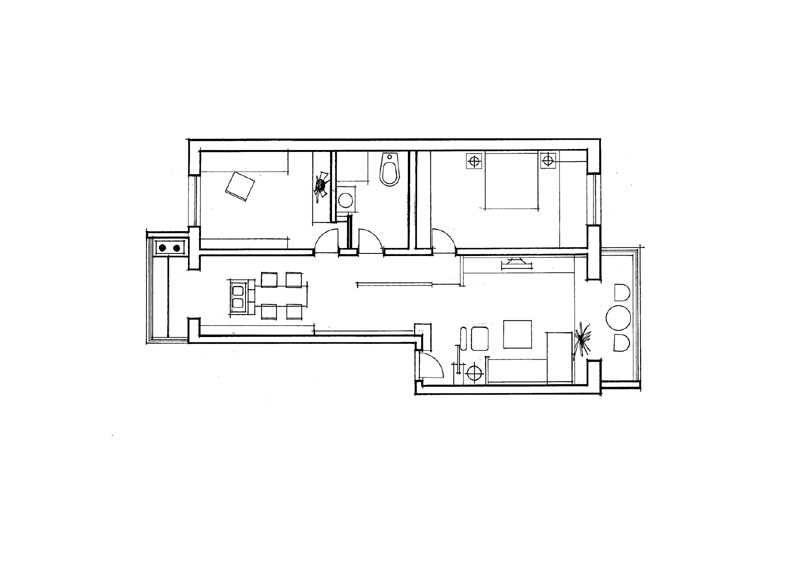 深情的小屋室内装修图片(7张)